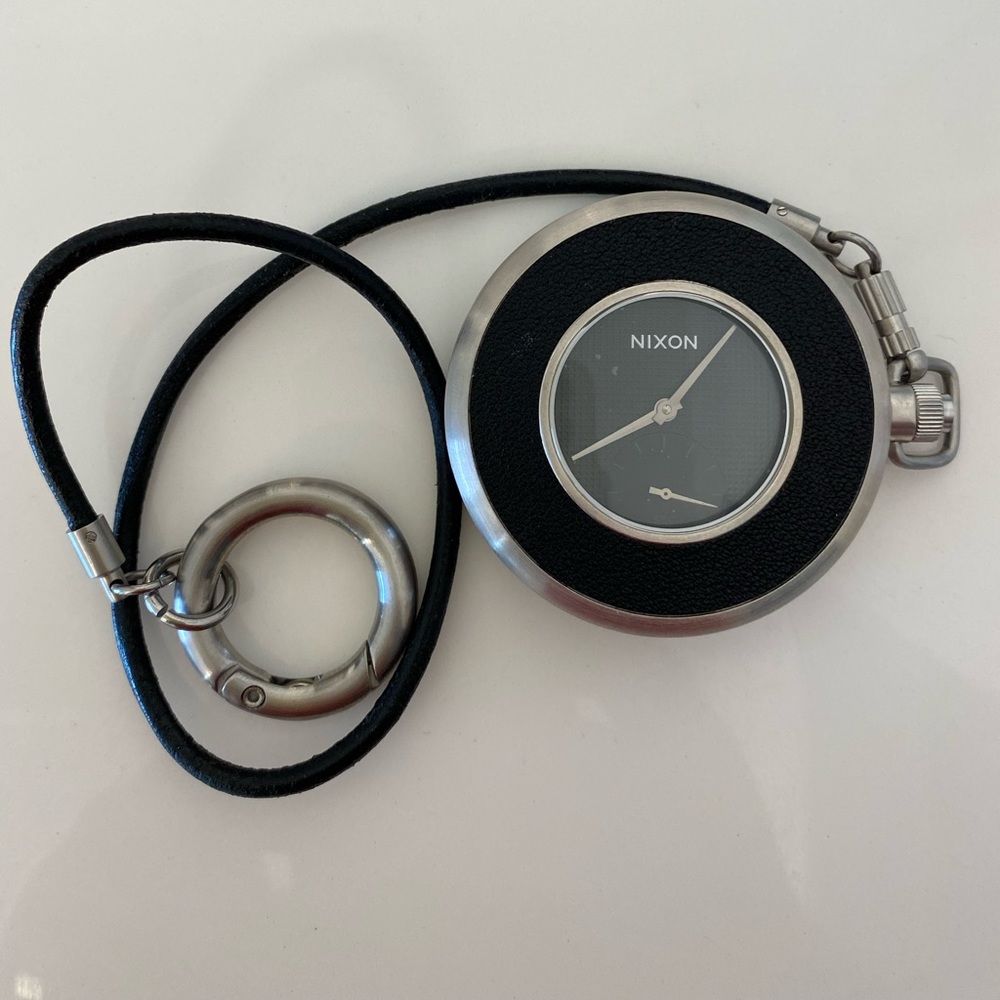 Brand new Nixon Pocket watch super rare I never use it .